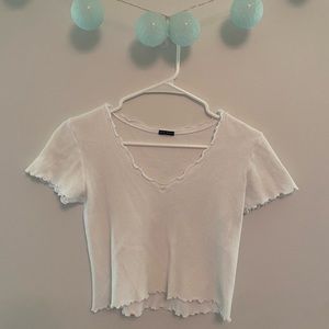 Brandy Melville Waffle Top
